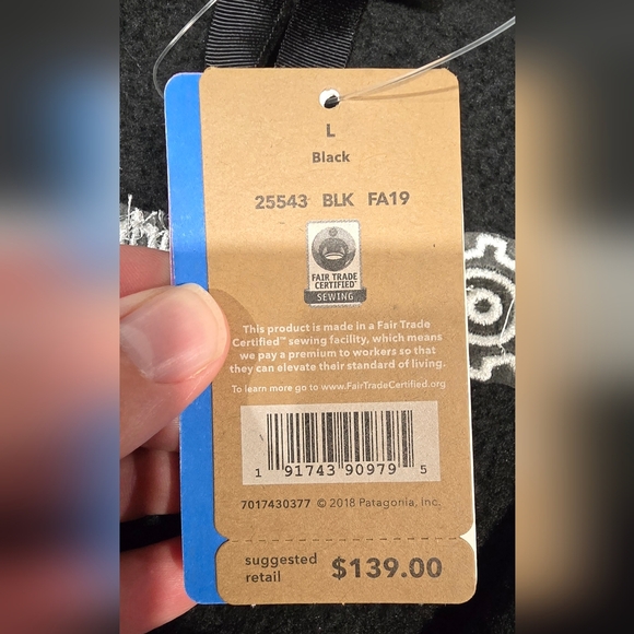 Patagonia Womens Better Sweater Jacket With Logos Size Large - Picture 5 of 13